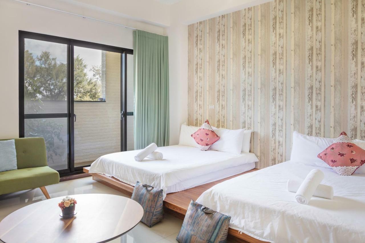 黑琵軼棧湖濱旅宿 K&B Happy Hostel Tainan Luaran gambar